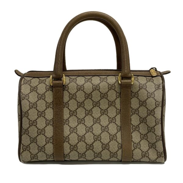 38060896 3 Gucci Gucci GG Supreme Sherry Web Leather Beige Brown Multi