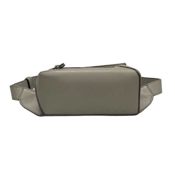 38060903 5 Loewe Puzzle Bum Bag Mini Waist Pouch Leather Gray