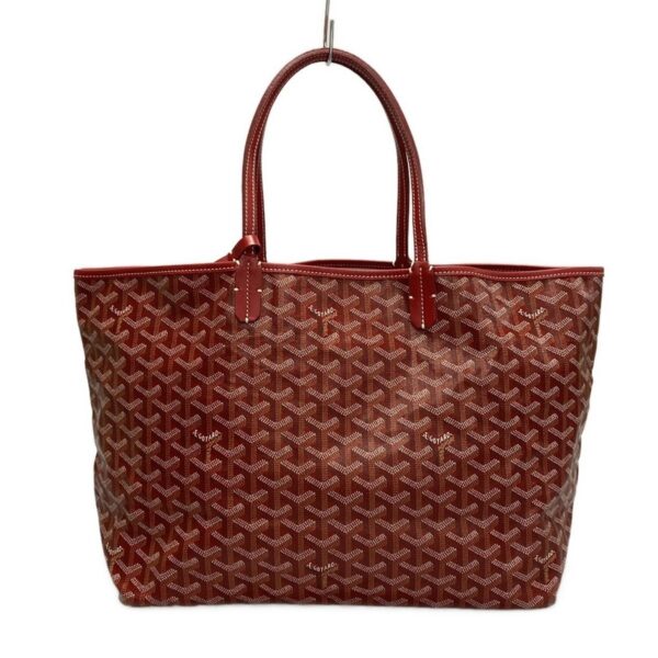 38060926 1 Goyard Saint Louis PM Tote Bag Red White Multi Leather