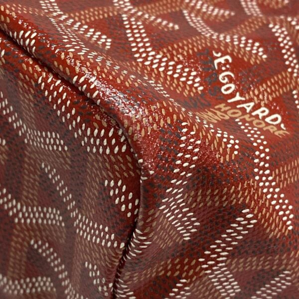 38060926 7 Goyard Saint Louis PM Tote Bag Red White Multi Leather