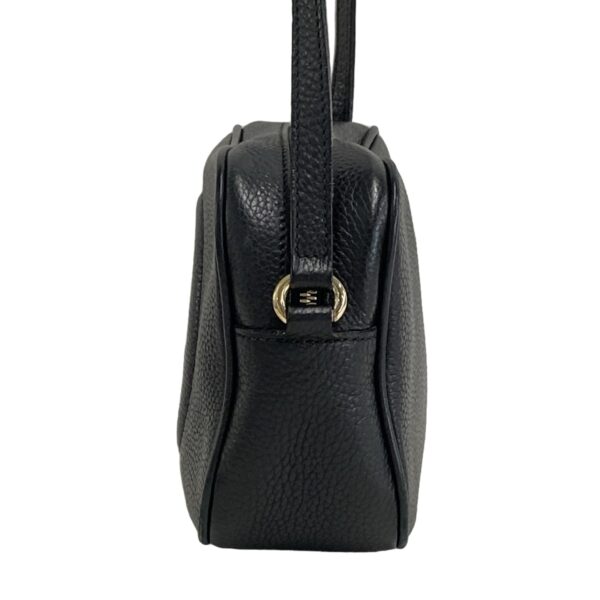 38066714 4 Gucci Soho Shoulder Bag Tassel Leather Black