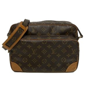 38069780 1 Louis Vuitton Pochette Accessoire Handbag Monogram Brown