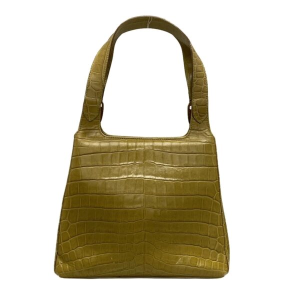 38070014 3 Salvatore Ferragamo Vara Handbag Embossed Leather Light Green