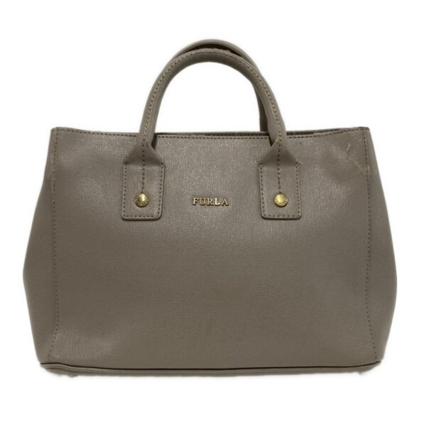 38070219 1 Furla Handbag Leather Gray