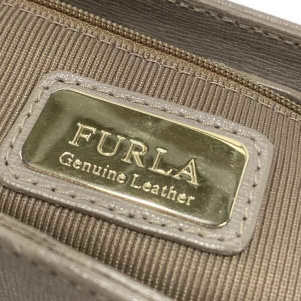 38070219 12 Furla Handbag Leather Light Gray