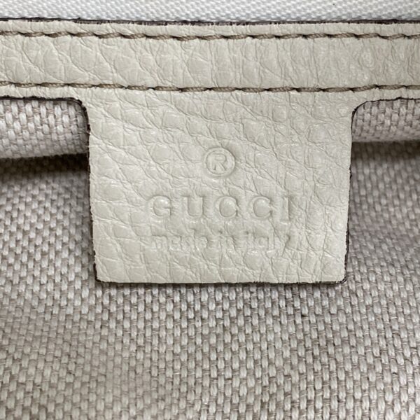 38072006 12 Gucci Soho Tote Bag Leather Ivory