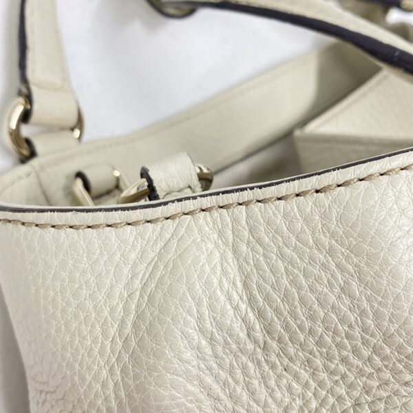 38072006 18 Gucci Soho Tote Bag Leather Ivory