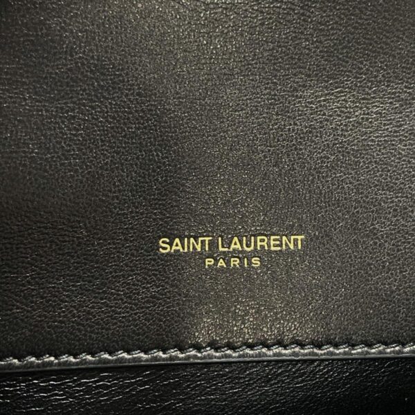 38073600 12 Saint Laurent Shoulder Bag Leather Black