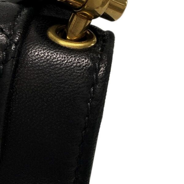 38073600 18 Saint Laurent Shoulder Bag Leather Black