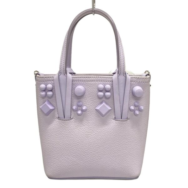 38097820 1 Christian Louboutin Kabata Mini Tote Bag Light Purple