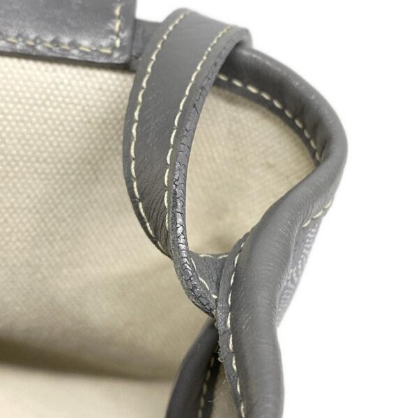 38097831 19 Goyard Belle Chasse PM Tote Bag Gray Leather