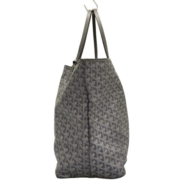 38097833 4 Goyard Saint Louis GM Tote Bag Gray Leather