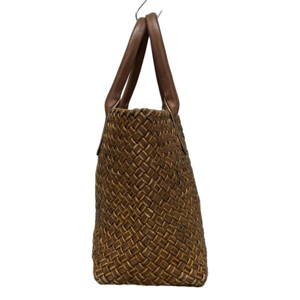 38097859 2 Bottega Veneta Hippo PM Tote Bag Leather Brown