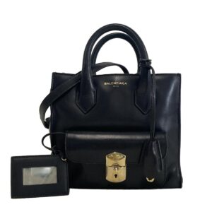 38098898 1 Loewe Amazona 19 Handbag Black Calf