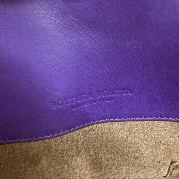 38150716 11 Bottega Veneta Intrecciato Tote Bag Leather Purple