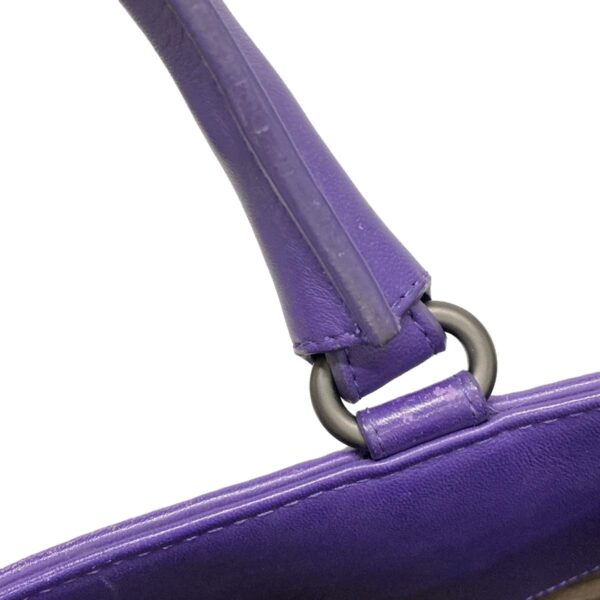 38150716 14 Bottega Veneta Intrecciato Tote Bag Leather Purple