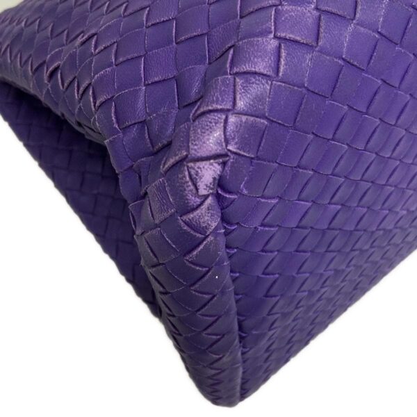 38150716 6 Bottega Veneta Intrecciato Tote Bag Leather Purple