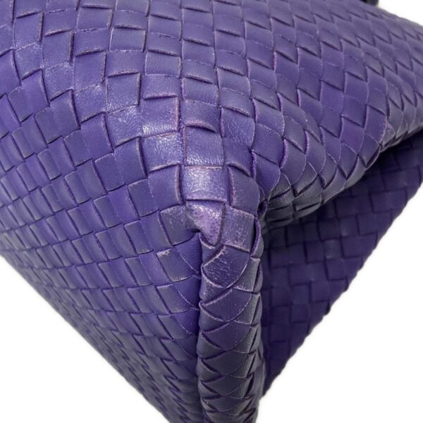 38150716 7 Bottega Veneta Intrecciato Tote Bag Leather Purple