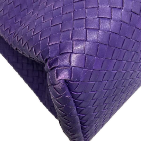 38150716 8 Bottega Veneta Intrecciato Tote Bag Leather Purple