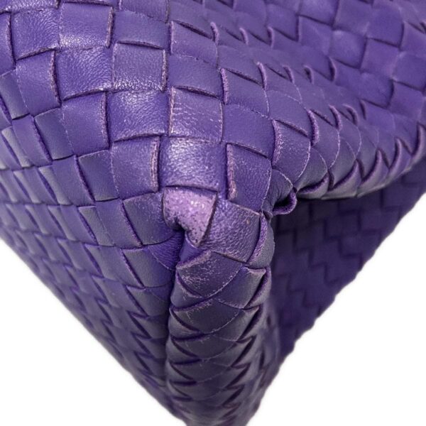 38150716 9 Bottega Veneta Intrecciato Tote Bag Leather Purple