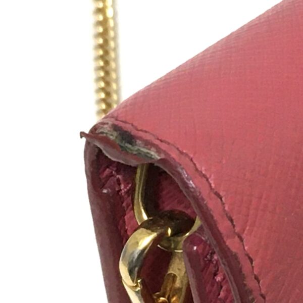 38150719 6 Prada Wallet Chain Wallet Leather Pink