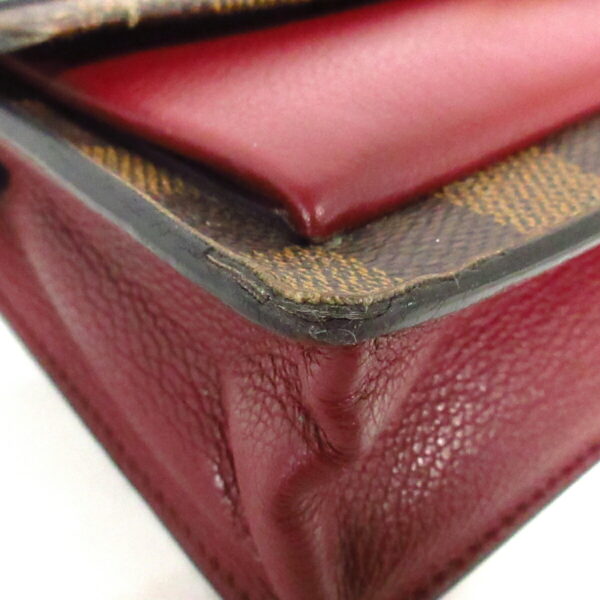 38150766 8 Louis Vuitton Portefeuil Vavant Chain Wallet Bordeaux