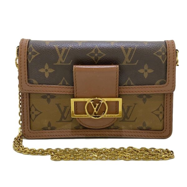 38151893 1 Louis Vuitton Portefeuille Dauphine Wallet Monogram Reverse