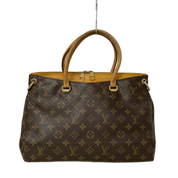 38156666 1 Louis Vuitton Pallas Handbag Monogram Saffron