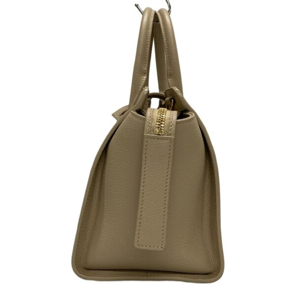 38223108 4 Saint Laurent Baby Tote Downtown Handbag Leather Beige