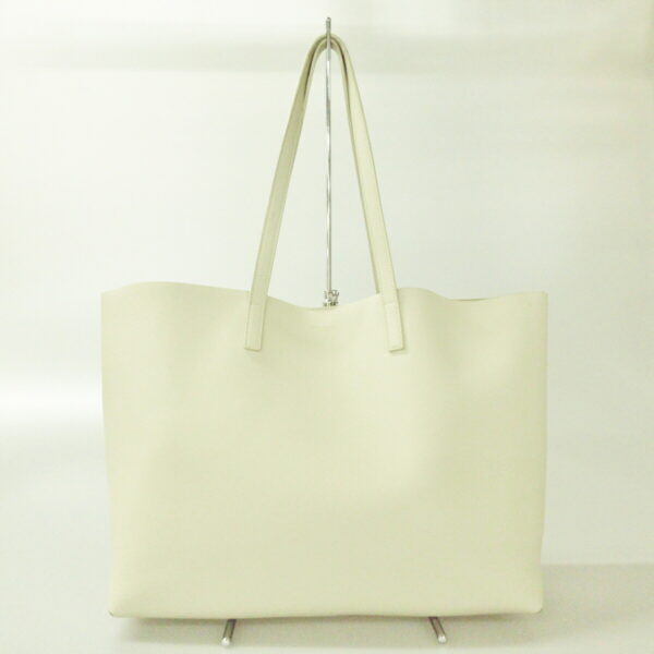 38450907 1 Saint Laurent Shopping Tote Tote Bag Leather Ivory