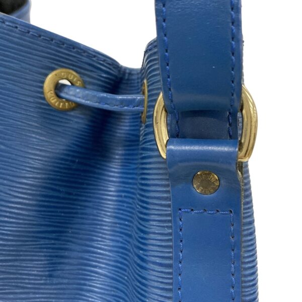 38451142 15 Louis Vuitton Noe Shoulder Bag Leather Toledo Blue