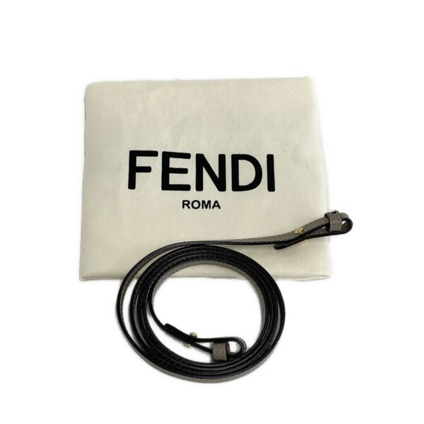 38451548 11 Fendi Mini Visible Handbag Leather Greige