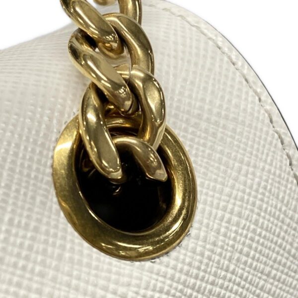 38452081 15 Prada Shoulder Bag Chain Shoulder Leather White