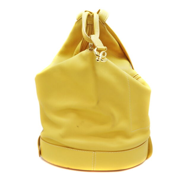 3851 1 Loewe Anton Rucksack Leather Yellow