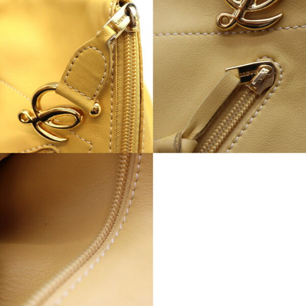 3851 7 Loewe Anton Rucksack Leather Yellow