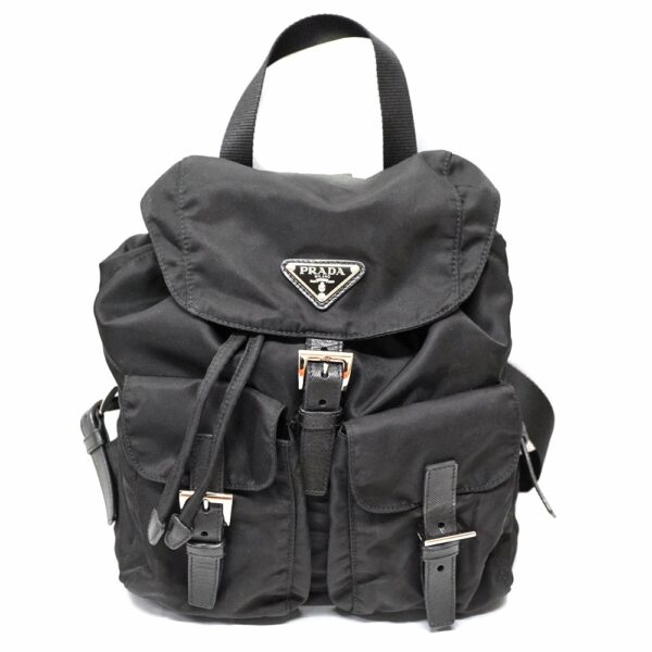 3967 1 Prada Backpack Rucksack Black