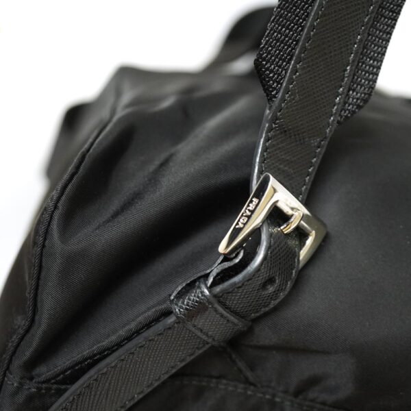 3967 16 Prada Backpack Rucksack Black