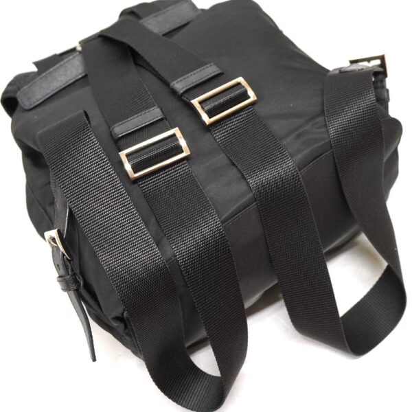 3967 6 Prada Backpack Rucksack Black