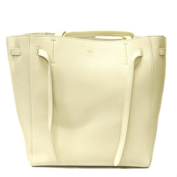 4130 1 Celine Hippo Phantom Medium Tote Bag Biege