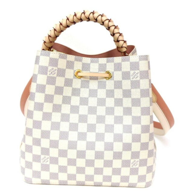 41451 2 Louis Vuitton Neonoe Shoulder Bag Damier Azur