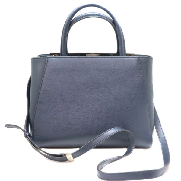 4497 2 Fendi Petit Toujours 2WAY Bag Navy