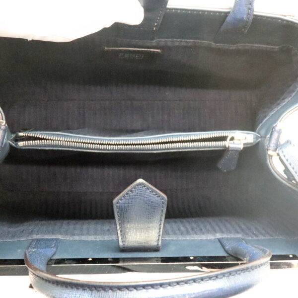 4497 6 Fendi Petit Toujours 2WAY Bag Navy