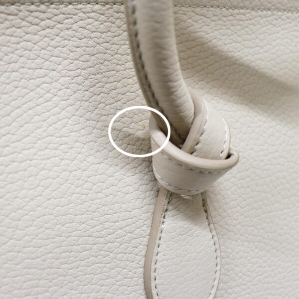 4582 10 Celine Thai Mini Handbag White