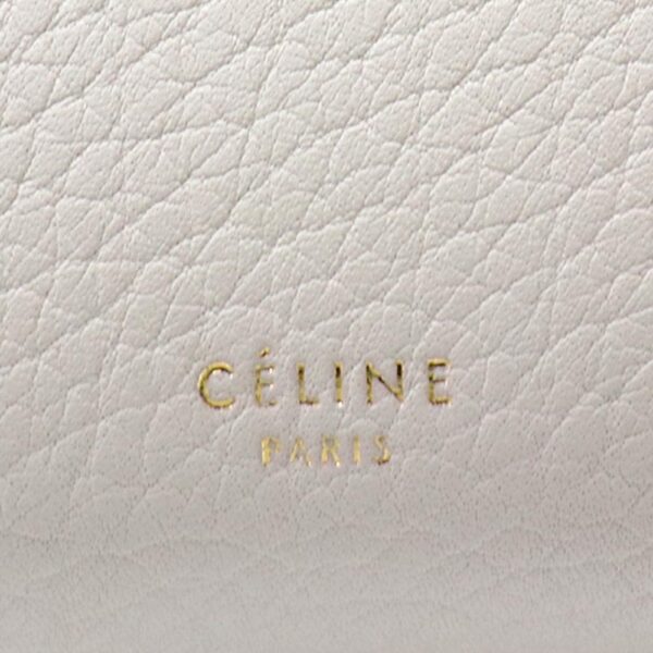 4582 8 Celine Thai Mini Handbag White