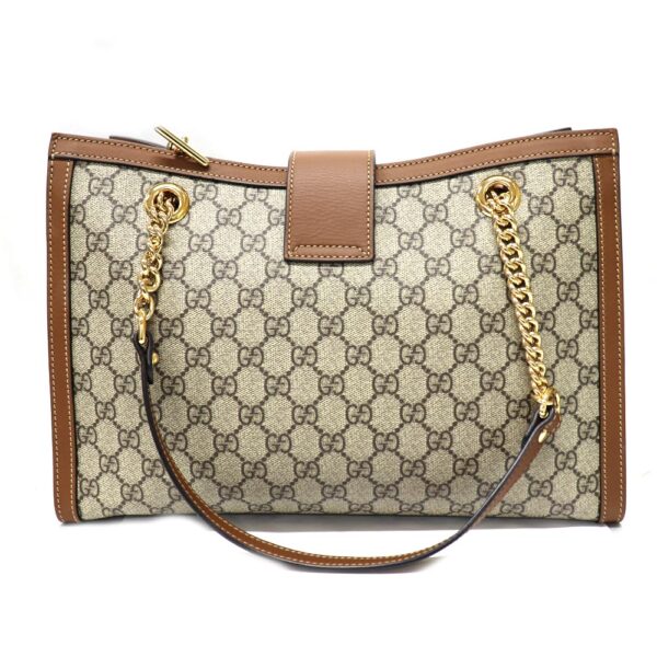 4607 2 Gucci Tote Bag Leather Brown