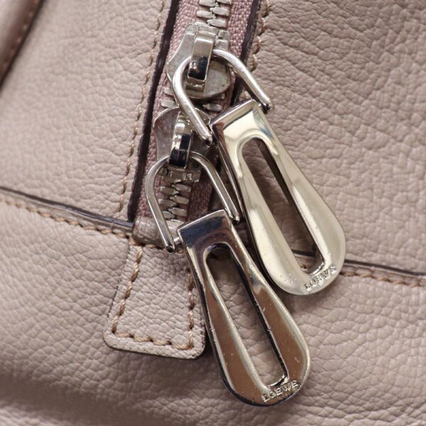 4668 12 Loewe Amazona 28 Handbag Beige