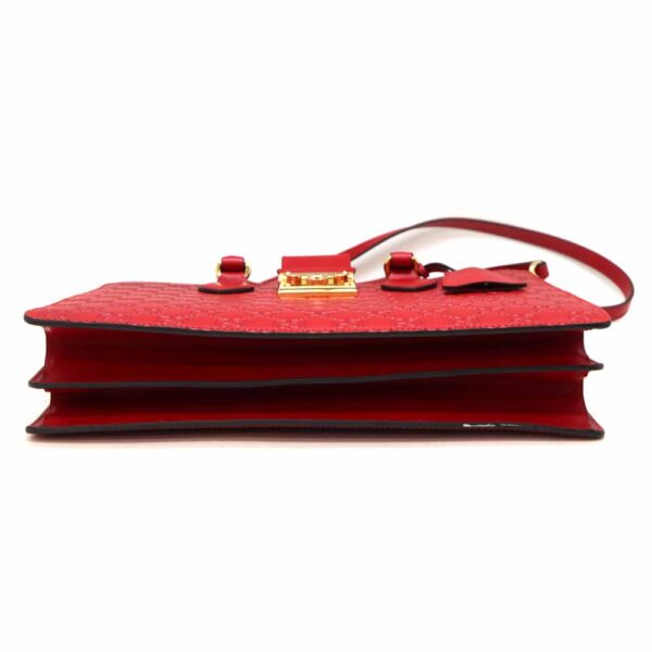 5144 5 Gucci 2WAY Handbag Leather Red