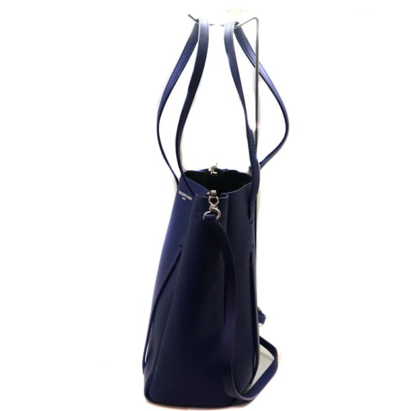 5287 3 Balenciaga Everyday XS Tote Bag Leather Blue