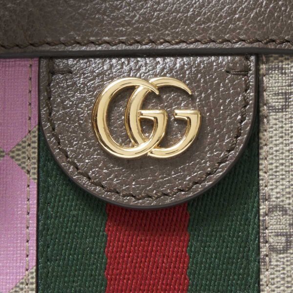 547551 uqhbb 988507 Gucci Ophidia Leather Handbag Multicolor