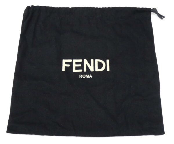 56628 10 Fendi Montresor Mini Mesh 2WAY Shoulder Bag Black